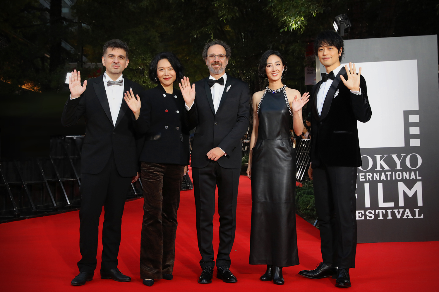 レッドカーペット コンペティション審査委員 シャトリアン・カルロ、グイ・ルンメイ、ラクロー・マチュー、斎藤工、チュウ・ヴィヴィアン